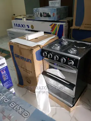 GCS-3g1e/X Auto Ignition Skyrun 4 Burner Cooker- PLUS Grill