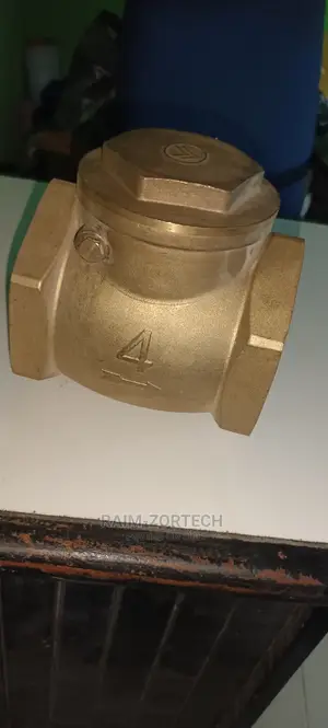 4" Brass Heavy Gauge Non-Return Valve, for High Pressure.