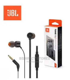 JBL TUNE 110 in-Ear Earphones With Mic Stereo Music Bass