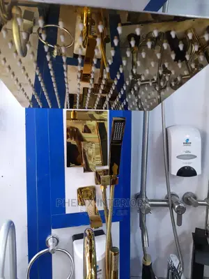 Gold Concealed Conduit Mixer Shower