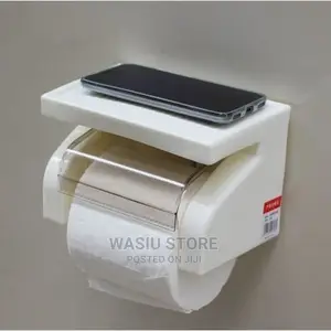 Toilet Wall Mounted Tissue Paper Holder With Screws