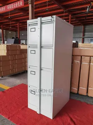 4 Drawer Filling Cabinet With Bar