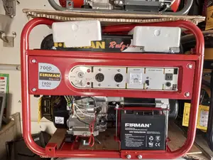 Firman Generator 100%Copper Wire 7kva