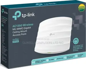 Tp-Link-Eap 225 Ac1350 Gigabit Ceiling Mount Access Point