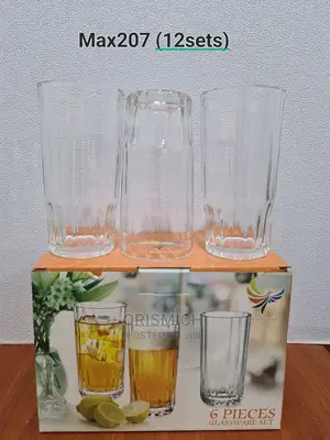 6pcs Glass Cups