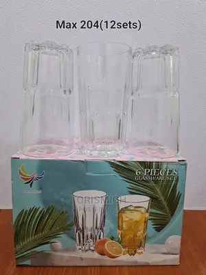 6pcs Glass Cups