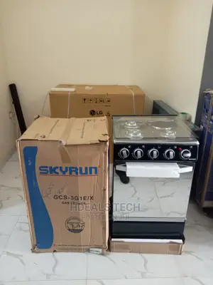 Quality Skyrun Electric/Gas Cooker, GCS-3G1E/X.