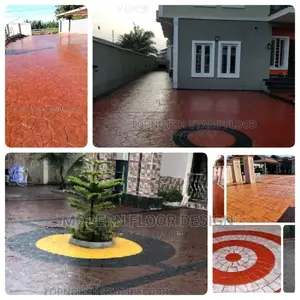 Sea Stone Stamps Floor