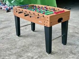 Nashua Brown Soccer Table (Foosball) With Steel Legs