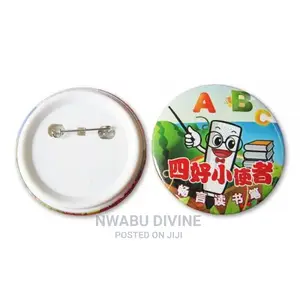 Button Badge Printing 58mm 44mm 37mm