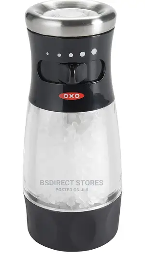 OXO Soft Salt Grinder Mill Adjustable Fine to Coarse