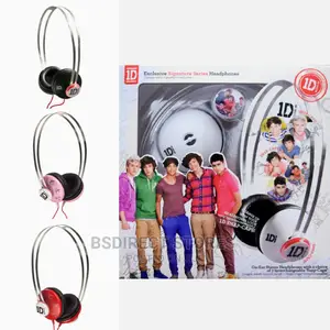 One Direction Signature Headphones Interchangeable Snap Caps