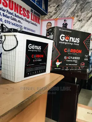 Genius Carbon 230ah Tubular Battery 12volts