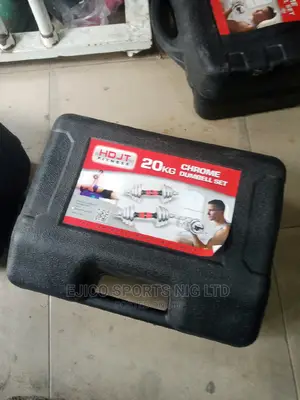 Portable 20kg Dumbbells With Spinlock Bar.