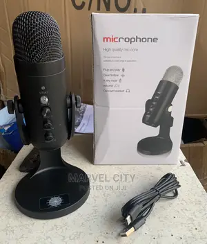 Desktop Live Podcast Microphone
