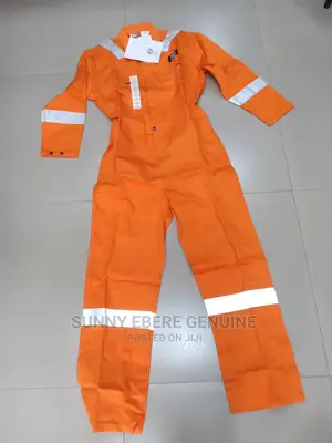 100% Cotton Flame Retardant Coverall Blue Fr Classic