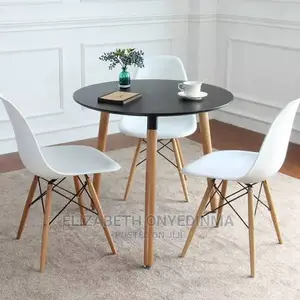 High Quality 3 Seater Mini Round Dining Table and Chairs.