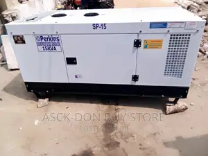 15.0kva Uk Perkins Heavy Duty Soundproof Lister Generator.