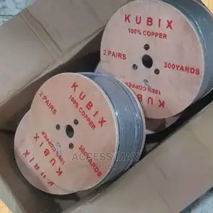 Pure Copper 2 Pairs Telephone Cable by 300y