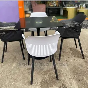 Plastic Chairs and Table Set