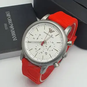 Original EMPORIO ARMANI Rubber Strap Band Available in Store