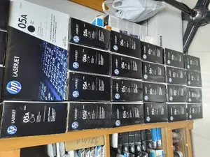 HP 05A Black Original Laserjet Toner Cartridge (CE505A)