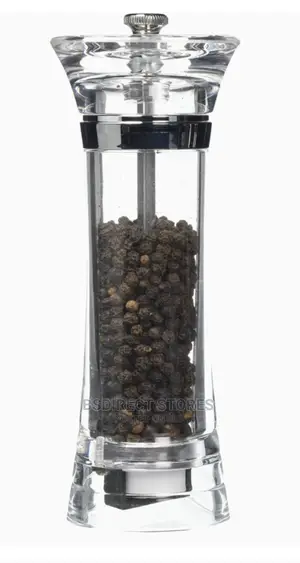 T and G Classic Toronto Clear Acrylic Pepper Mill, 17 Cm