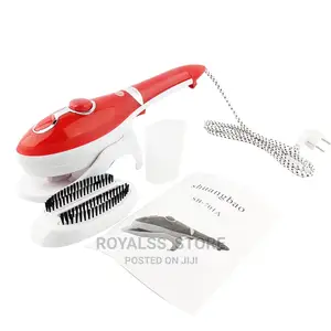 Red Electric Steam Iron