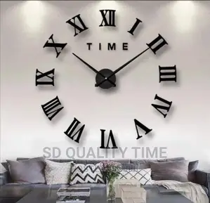 Diy Wall Clock 3d 120cm