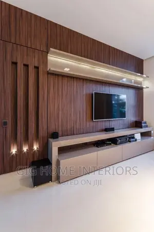 Luxury Tv Console Wall Unit