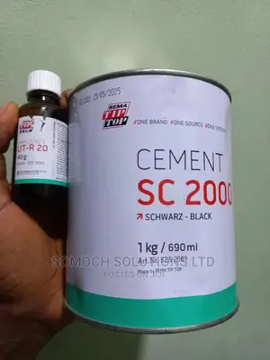 Sc 2000 Cement Gum Hl-T Rema Tip Top Schwarz-Black Lagos
