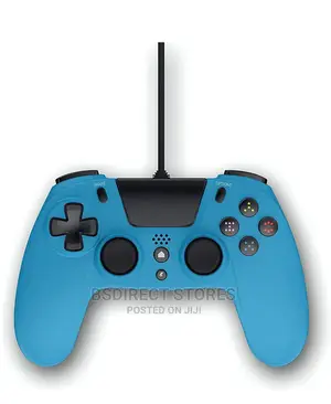 Gioteck VX-4 Sony 2.5 M Wired Controller - Blue - PS4 PC