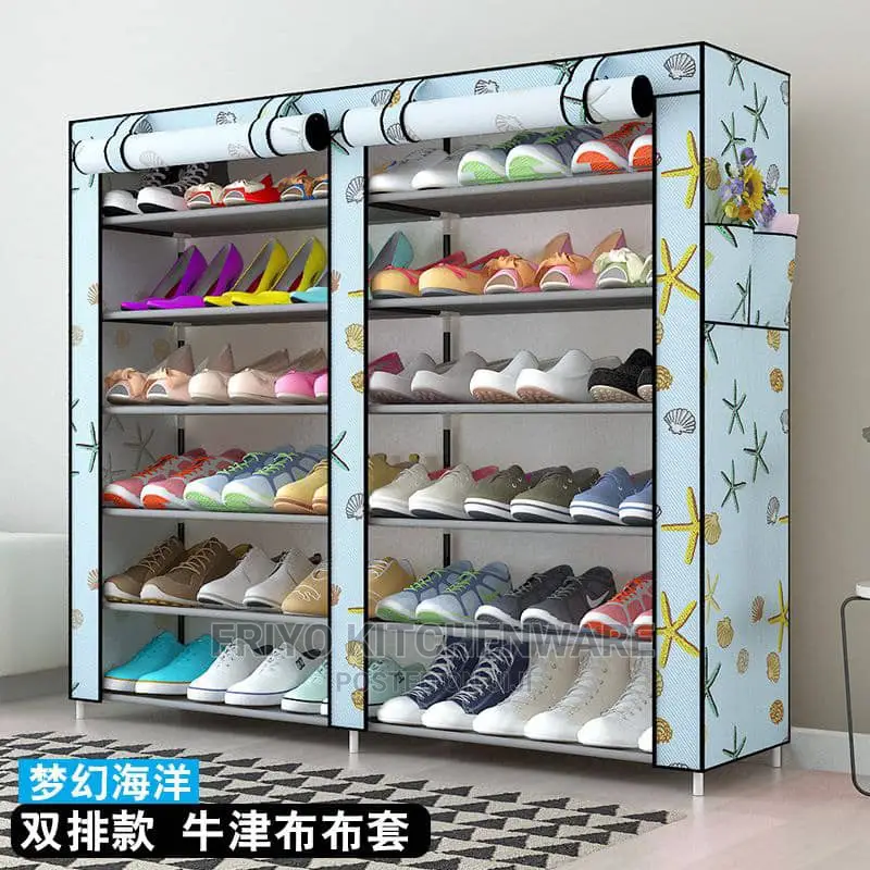 Double Layer Shoe Rack