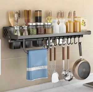40cm Multi Purpose Spice and Utensils Rack