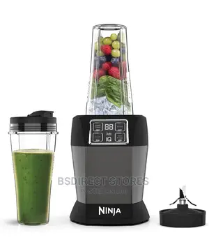 Ninja Personal Blender With Auto-iq - BN495UK 2 X 700ml Cups