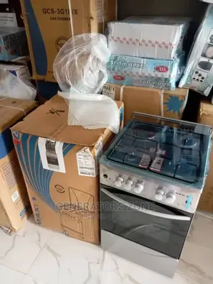 4 Burner Maxi 1 Electric, 3 Gas Cooker Maxi - F5C31G2