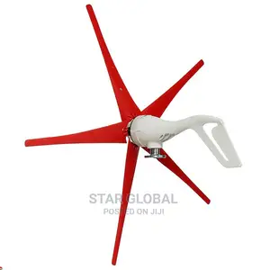 Free Delivery Five Red Blades 3500watts Wind Turbine