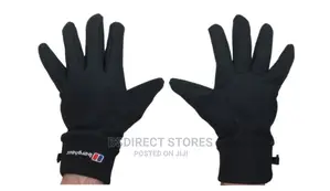 Berghaus Unisex Outdoor Soft Gloves - Black/White