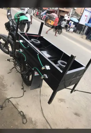Locally Made Gas Industrial Cooker Double Burner