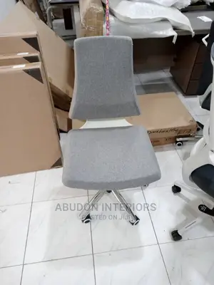 Gray Colored Office Chair