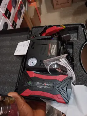 Car Jumpstarter With Tyre Inflector