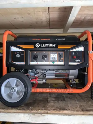 Lutian 3.5kva 220V Key Starting Gasoline Generator.