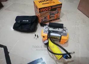 Auto Air Compressor 18a Double Cylinder 120psi With Light