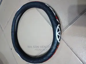 Universal Costumize Toyota Steering Wheel Cover-Black