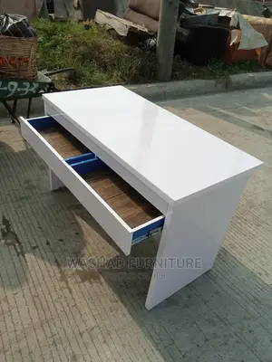 Well Designed White Office Table