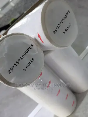 25*15mm Barcode Label Sticker by 1000labels