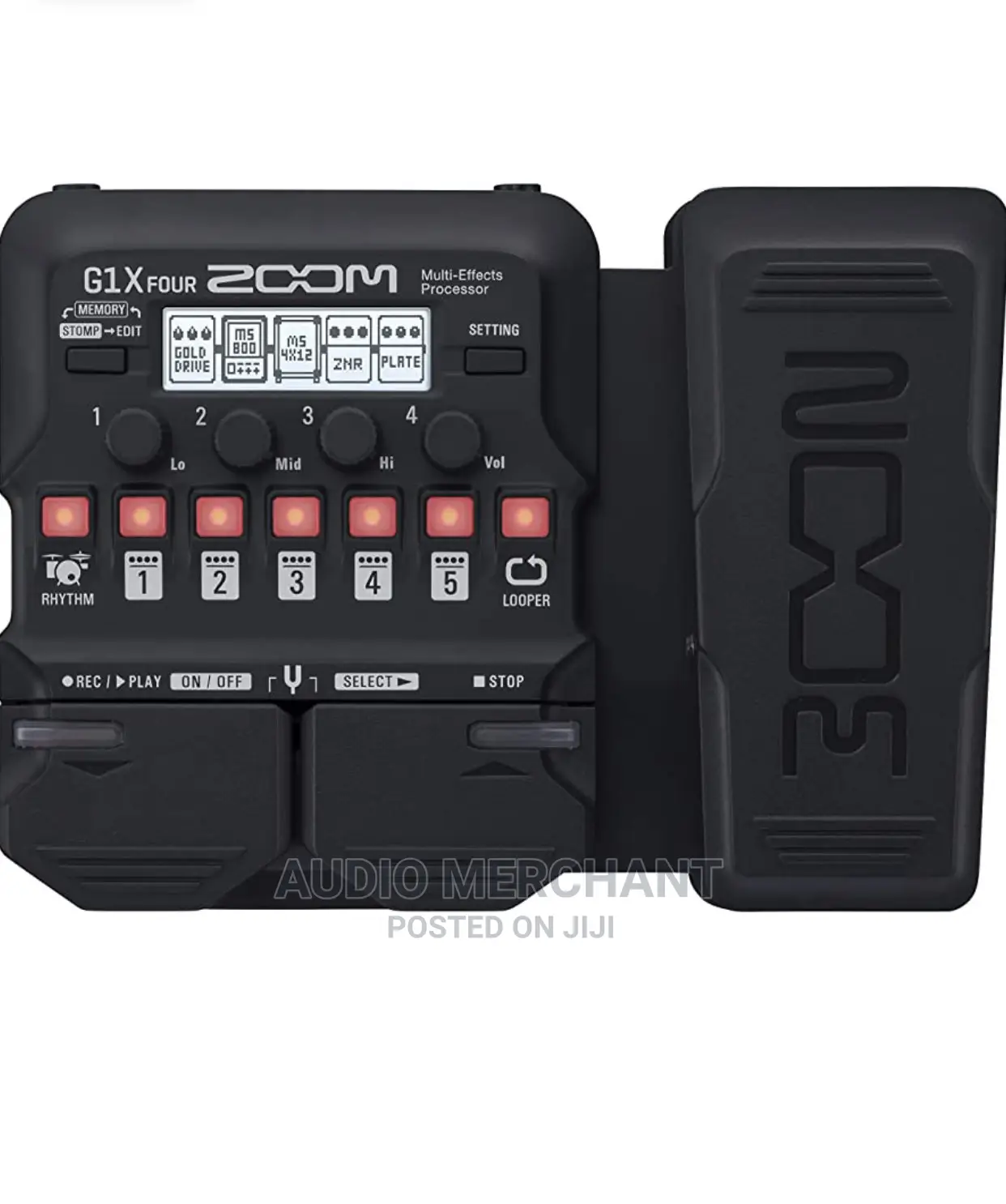 Zoom G1x Four Guitar Multi-effects Processor