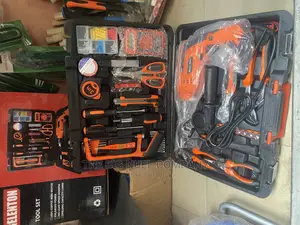 Electrical Tools Box With Electric Drill Machine
