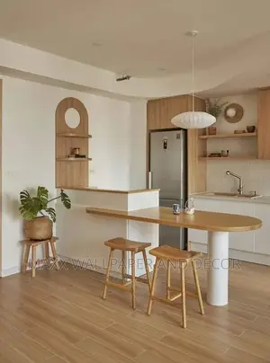 Fluted Wallpanels Can Be Used on Your Kitchen Table