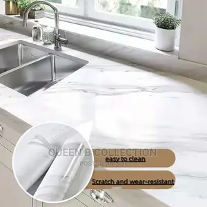 Adhesive Marble Wallpaper
